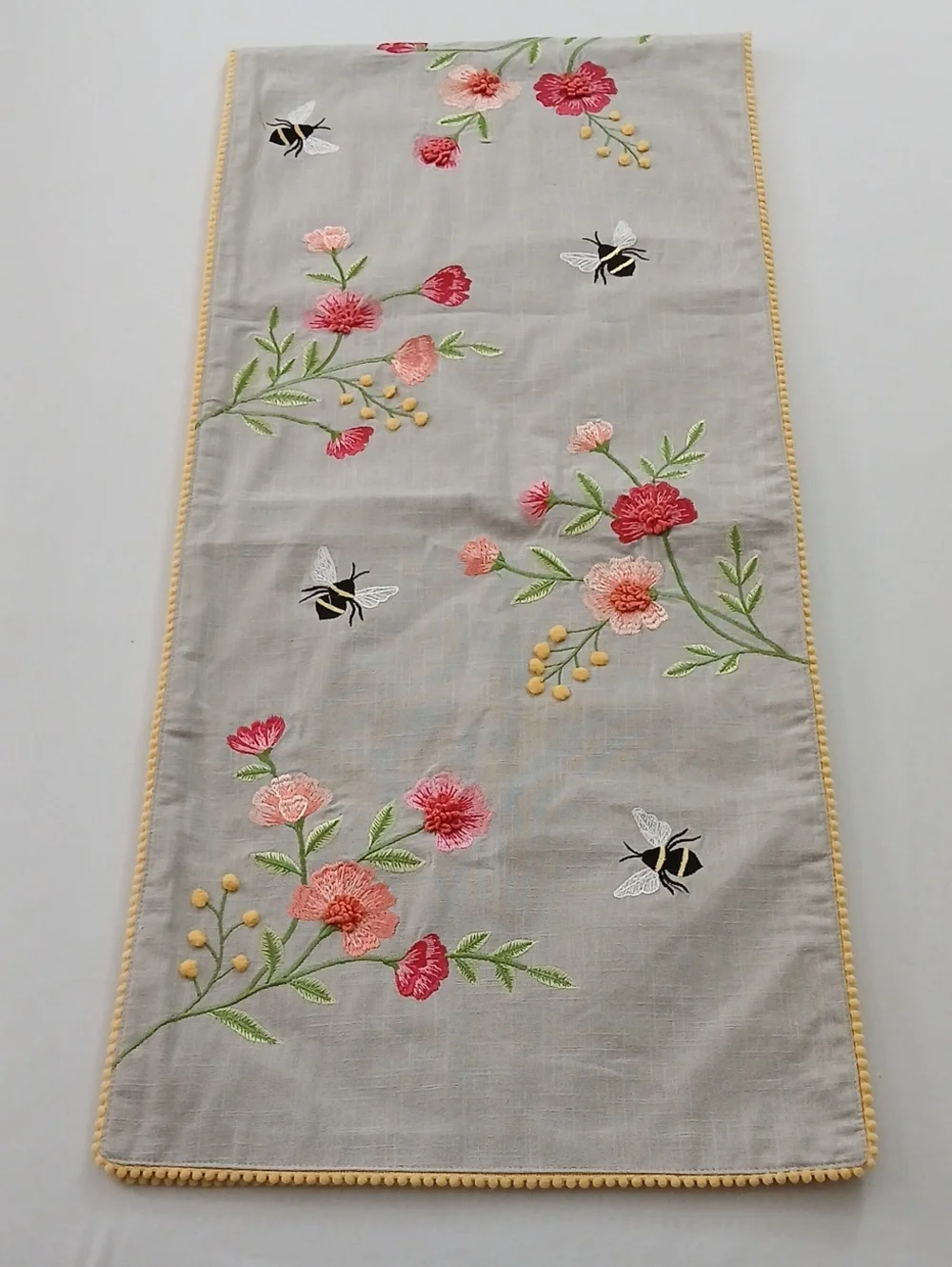 Tahari Embroidered Table Runner